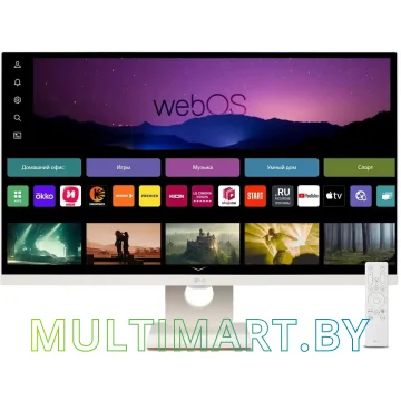 Монитор LG MyView Smart Monitor 27SR50F-W